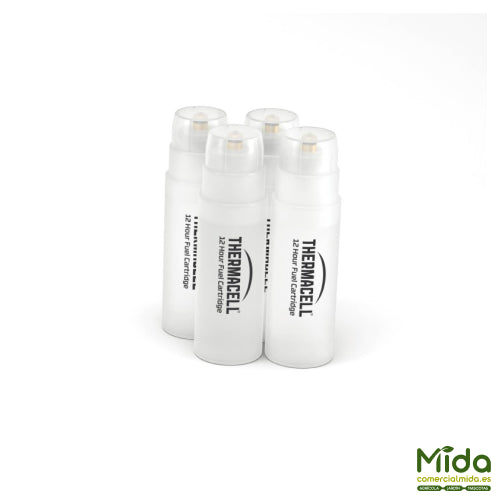 4 Cartuchos Gas Butano Thermacell Recarga 