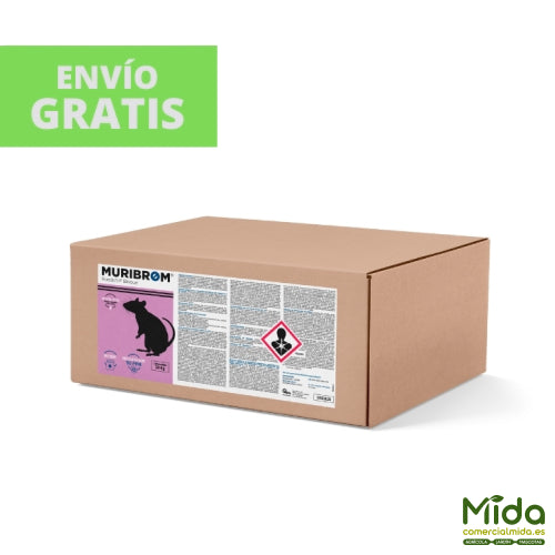 Quimunsa MURIBROM Consumer Brodifacoum bloque CAJA 10KG