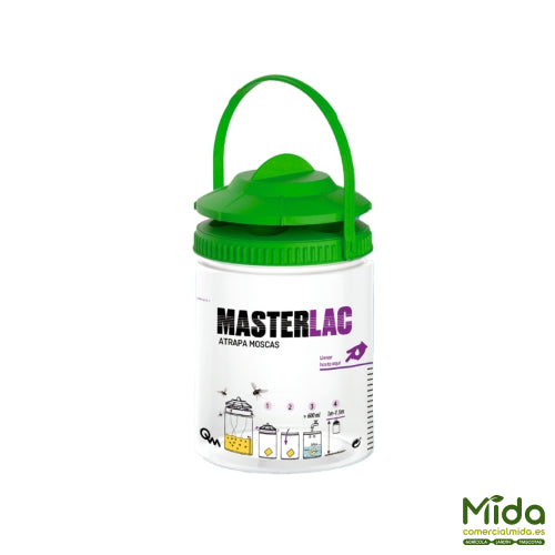 Quimunsa MASTERLAC Atrapa Moscas Trampa Reutilizable