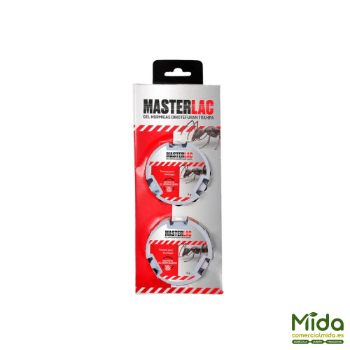 Quimunsa MASTERLAC Gel Hormigas Trampa 2 Unidades