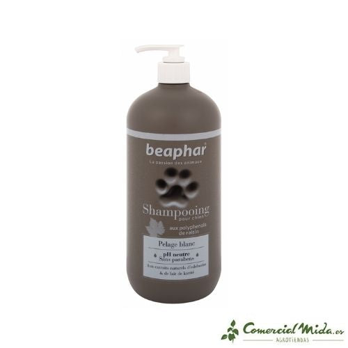 Champú de Alta Cosmética para perros de pelo blanco 750 ml de Beaphar