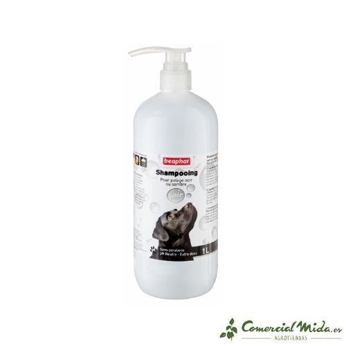 Champú para perros de pelo negro 1 L de Beaphar