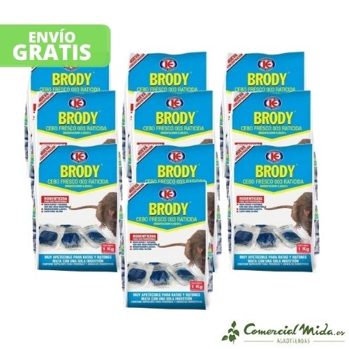 Brody Cebo Fresco 1 kg pack de 10 unidades