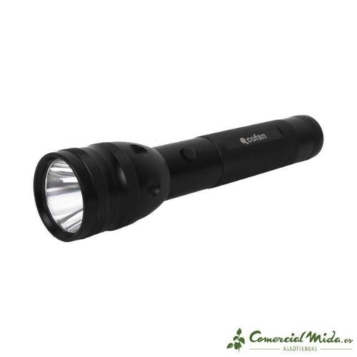 Linterna de aluminio LED 3 funciones Cofan 160Lm