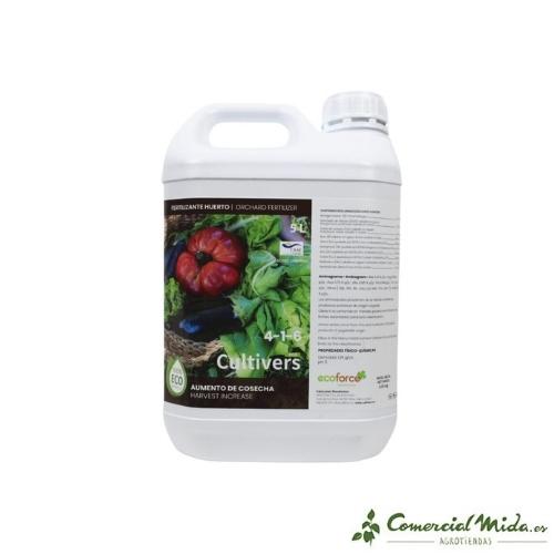 Cultivers abono líquido huerto ecológico 5L