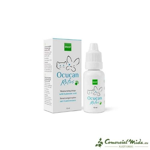 Limpiador ocular para perros y gatos Ocucan Rufus Gotas 15 ml de Disop