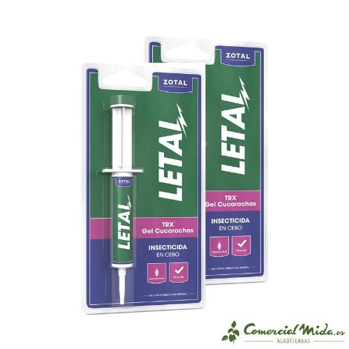 Letal Gel Cucarachas Pack 2