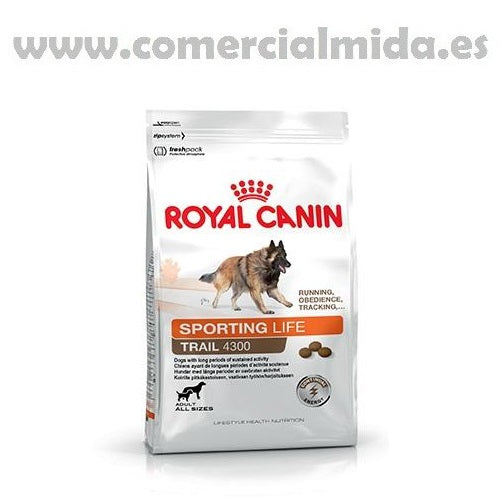 Pienso ROYAL CANIN SPORTING LIFE TRAIL 4300 perros con actividad sostenida