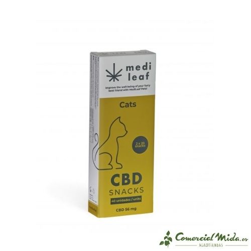 Cat Snack CBD Medileaf bocaditos para gatos