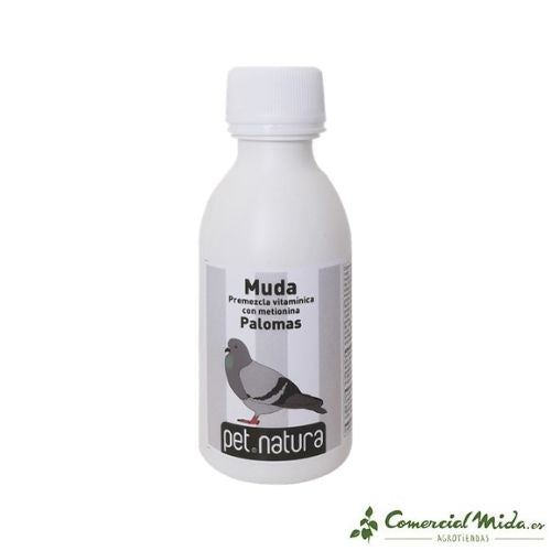 Suplemento vitamínico PetNatura Muda para palomas (125ml)