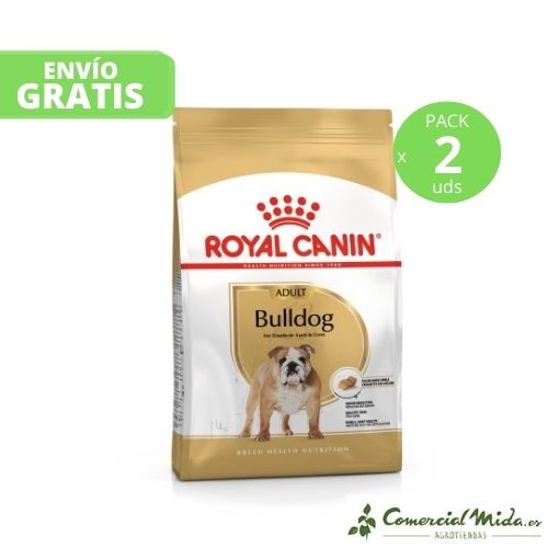 ROYAL CANIN BULLDOG ADULT pack de 2 unidades