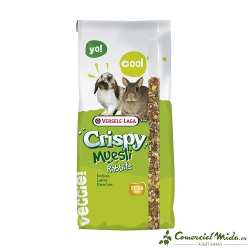 Crispy Muesly Rabbits Comida para Conejos