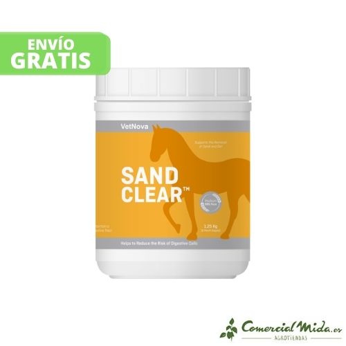 Suplemento alimenticio para caballos SandClear de Vetnova 1,25Kg