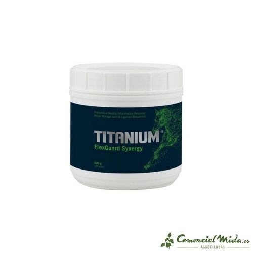 Suplemento alimenticio para caballos Titanium FlexGuard Synergy 600 gr de Vetnova